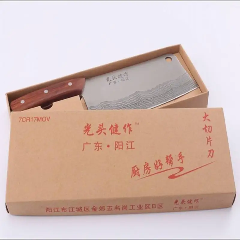 Традиционные Кухонные принадлежности из углеродистой стали ножи для