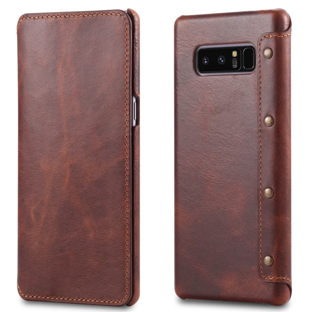 Роскошный чехол Etui из натуральной кожи для samsung S10 чехол S10Plus samsung Galaxy S9 S10 Plus откидная крышка для samsung Note 9 чехол S10e