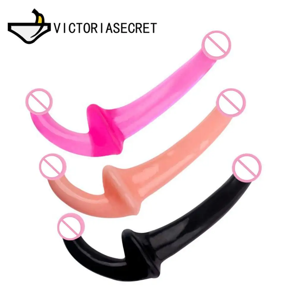 Двойной головкой пенис большой фаллоимитатор реалистичный мастурбация