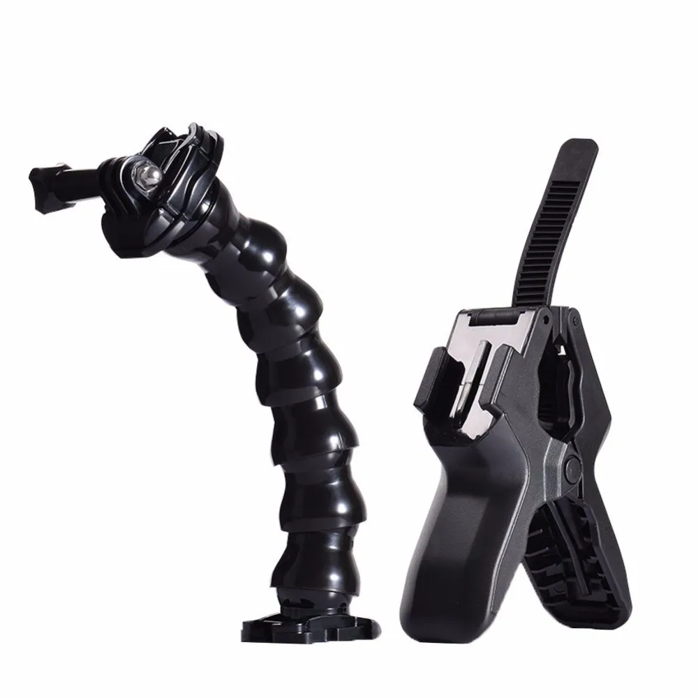 Гибкий зажим для LG 360 CAM Samsung Gear II 2 2017 Rollei Actioncam Youngstar cracy 300 400 410 420 430|gooseneck clamp|360