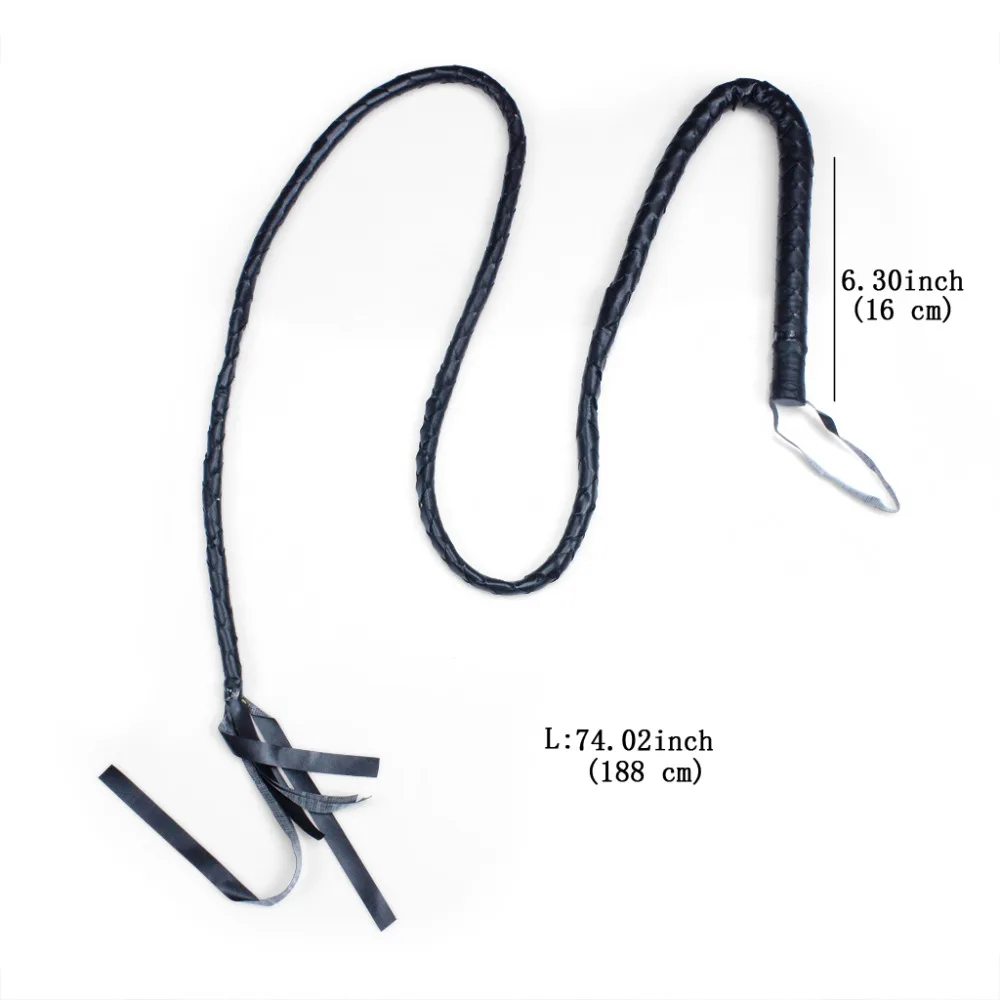 1 х кнут быка черный кожаный ковбойский маскарадный костюм для Родео аксессуар