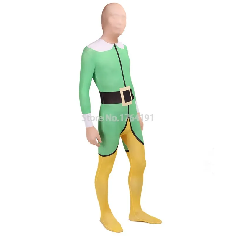 Костюм для косплея ядовитого плюща на Хэллоуин из лайкры и спандекса цельный