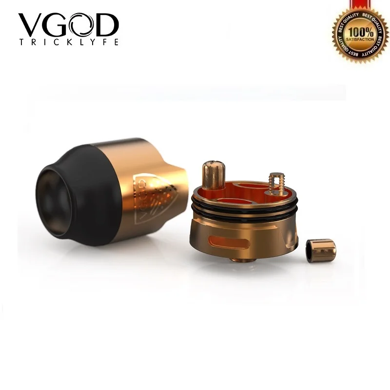 Оригинальный VGOD Elite RDA Vape Tank 24 мм перестраиваемый распылитель 2 мл для Vgod Pro Mech Mod VS