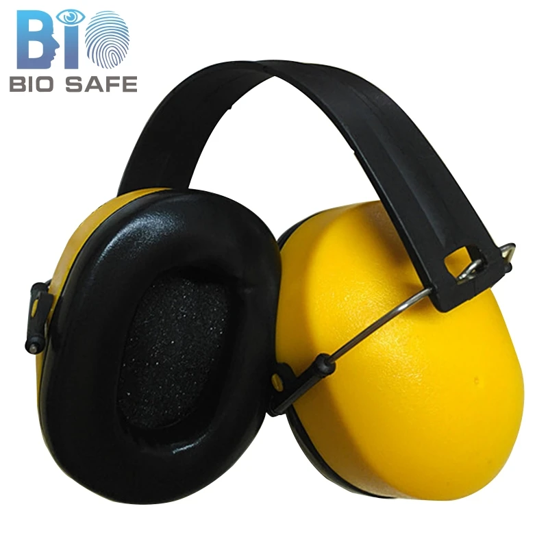 

[Bio safe] удобные наушники с шумоподавлением для взрослых Желтый цвет анти-шум наушники для сна повязка на голову