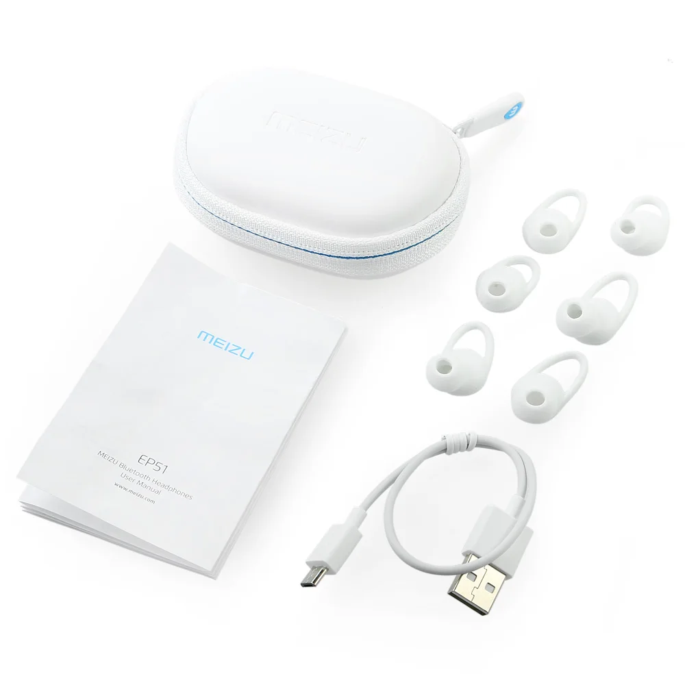 Оригинальный Meizu ep51 Bluetooth наушники спортивные HiFi Поддержка звонки Hands-free Шум