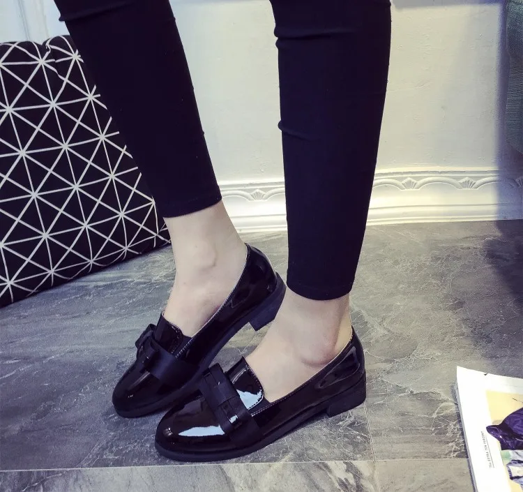 Мода Квартиры Женская Обувь Женские Балетные Туфли Весна и Осень Случайные