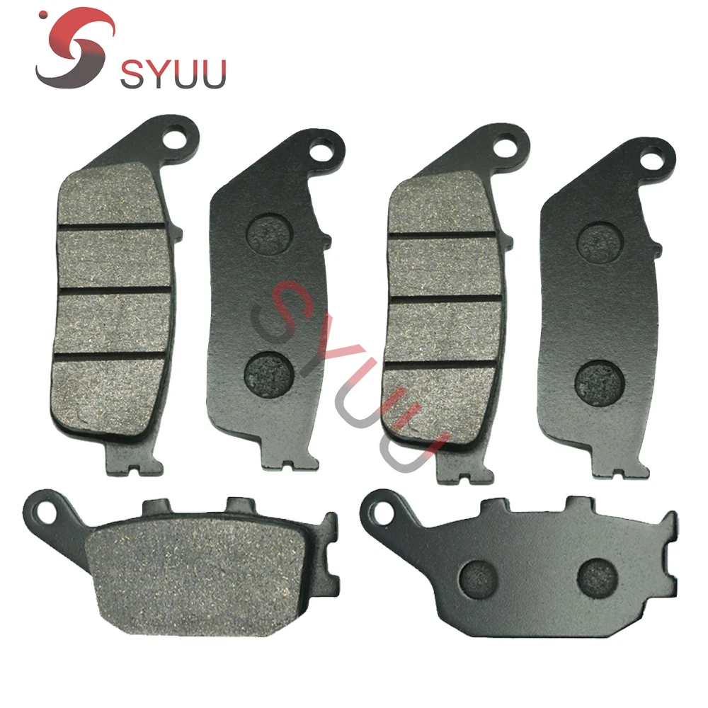 3 пары передних и задних тормозных колодок для мотоцикла HONDA CBR 600 CBR600 F3/SJR/SE/FS/FT/FV/FW