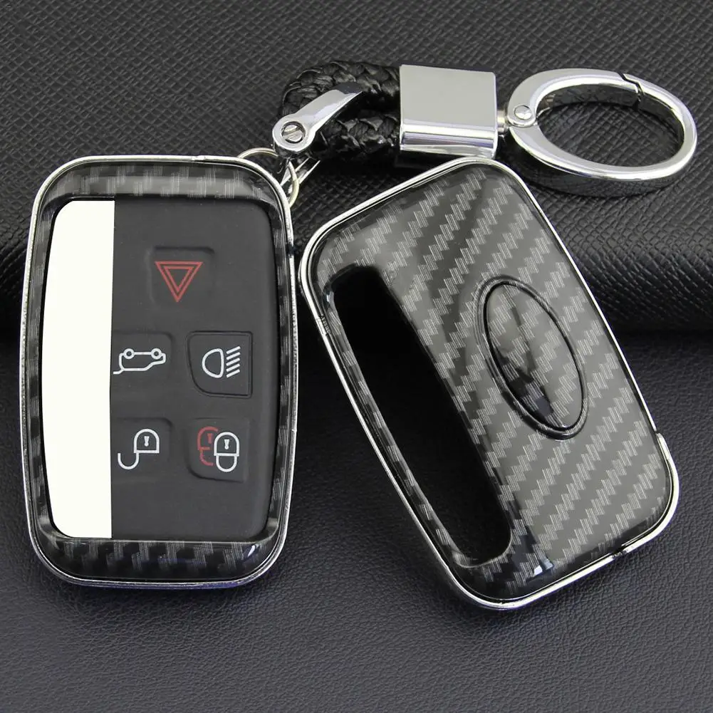 Car Key Case Fob Bag Shell Cover For Land Rover Accessories Range Rove Sport Evoque Discovery Freelander 4 | Автомобили и