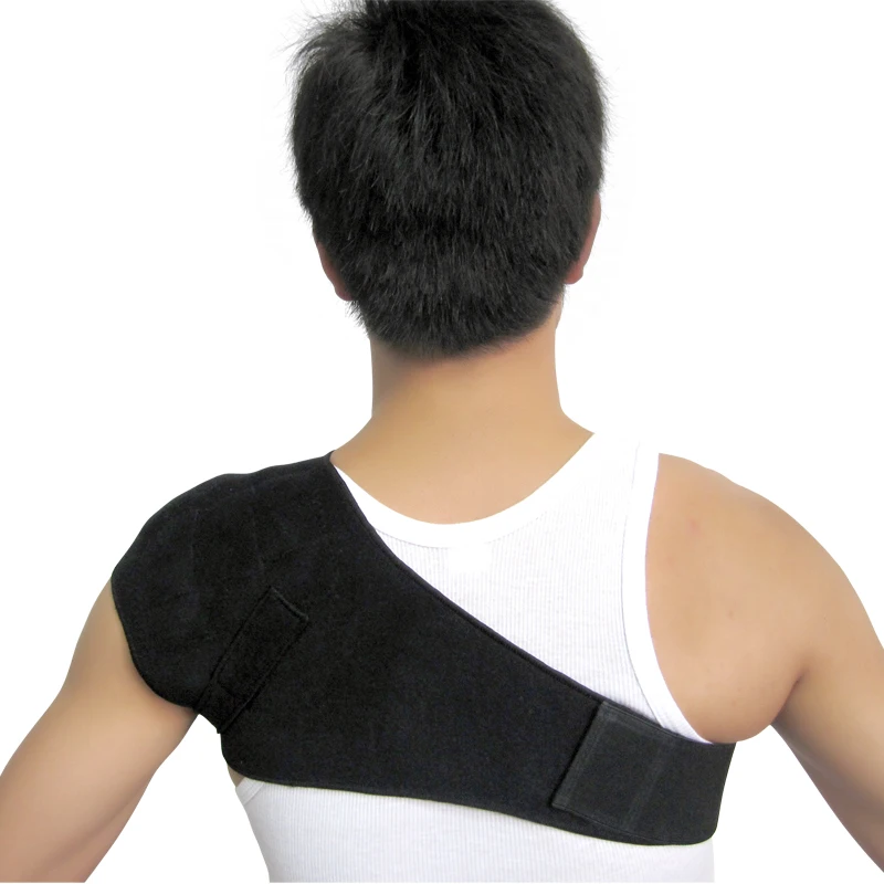 Дышащая турмалиновая Защита плеч эластичная повязка на спину поддержка