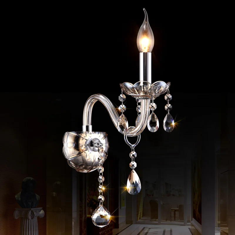 Современные хрустальные люстры светильник ing роскошные коньячные стеклянные