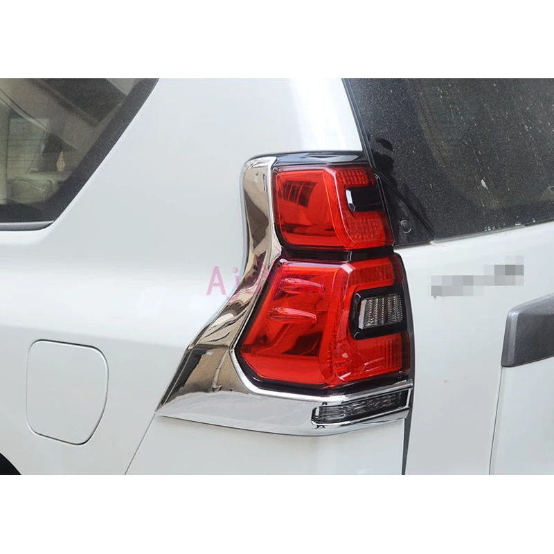 Аксессуары для Toyota Land Cruiser 150 Prado LC150 FJ150 2018 задний фонарь накладка на заднюю фару