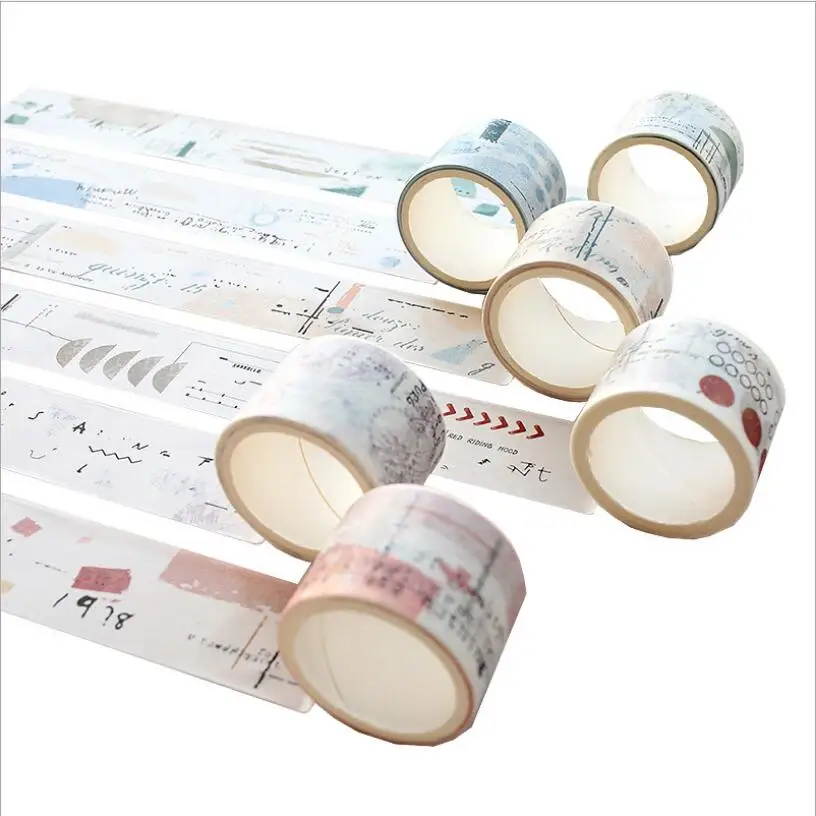 Креативный ретро коллаж бумажная малярная лента декоративный набор