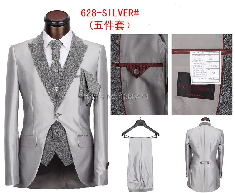 Новейшие мужские брендовые деловые костюмы свадебные для досуга 5 предметов