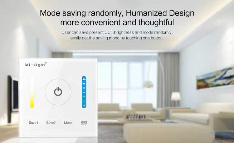 Новый светодиодный контроллер Milight P2 панель сенсорного переключателя яркость и