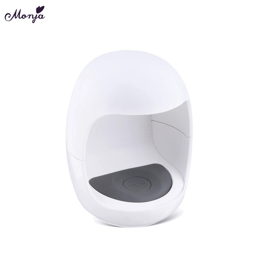 Monja дизайн ногтей 3 Вт УФ светодиодный лампы маленький в форме яйца USB гели для