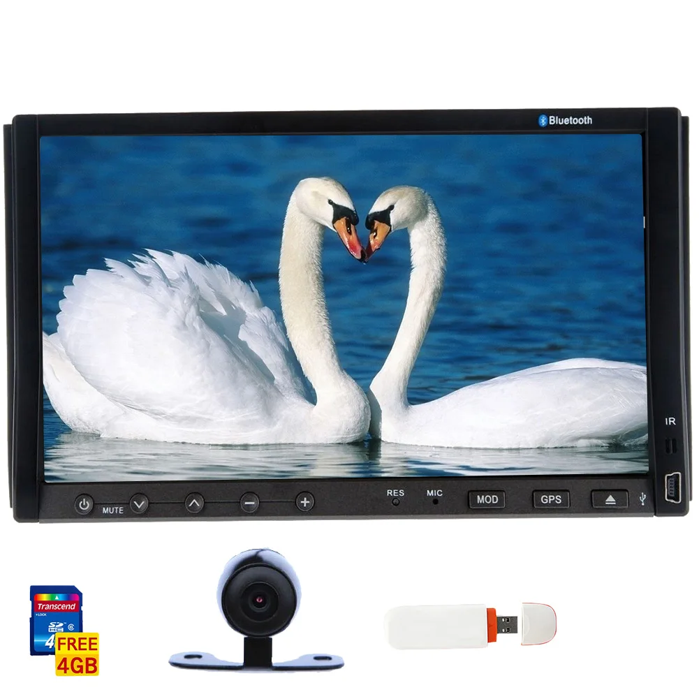 Авто MP4 PC gps радио MP5 универсальное головное устройство аксессуар FM Авторадио