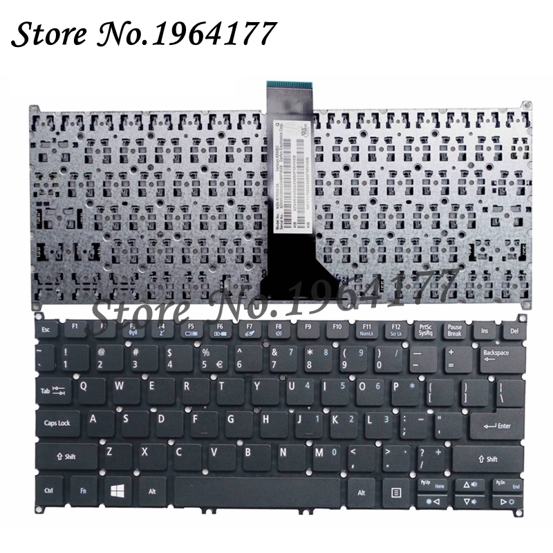 Новинка для Acer Aspire TravelMate ES1-111 ES1-112 E13 ES1-311 321 331 ES1-131 N15W3 клавиатура US Black | Компьютеры