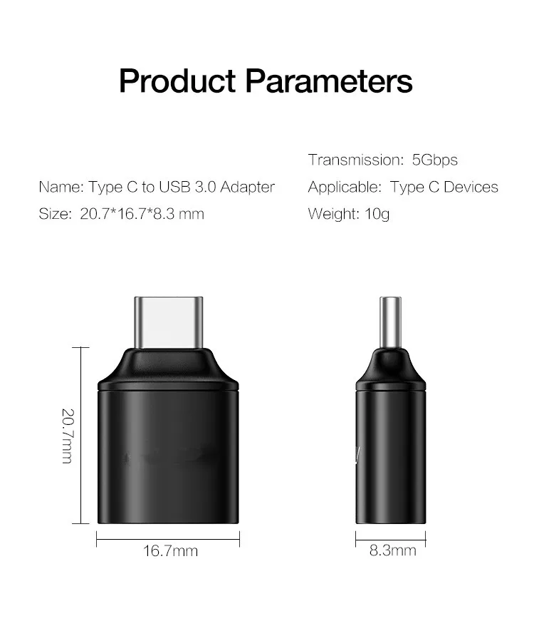 Usb type C OTG адаптер USB C штекер для Micro USB Женский Кабельные конвертеры для Macbook samsung S10 huawei USB для type-c OTG