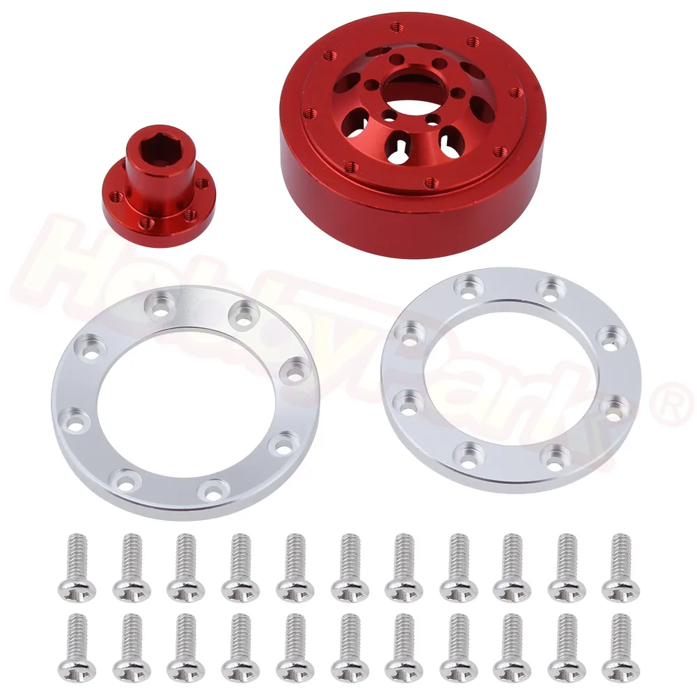 36 мм Beadlock Колесные диски для WPL C14 C24 B14 B24 B16 B36 Урал HengLong 1/16 RC автомобиль военный