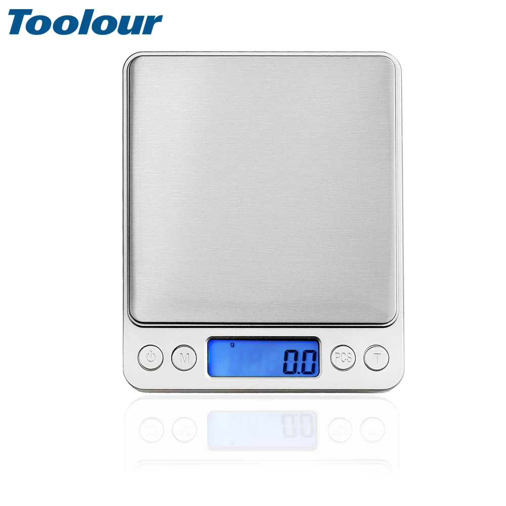 Toolour 3000 г x 0 1 Карманные Цифровые кухонные электронные весы с ЖК дисплеем из