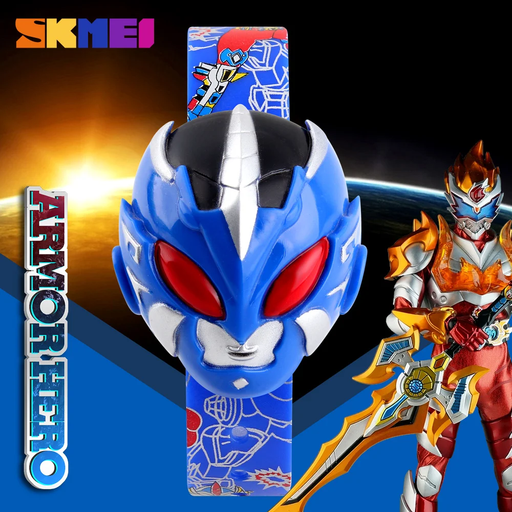 Новинка 2017 года модные креативные часы с героями мультфильмов SKMEI брендовые