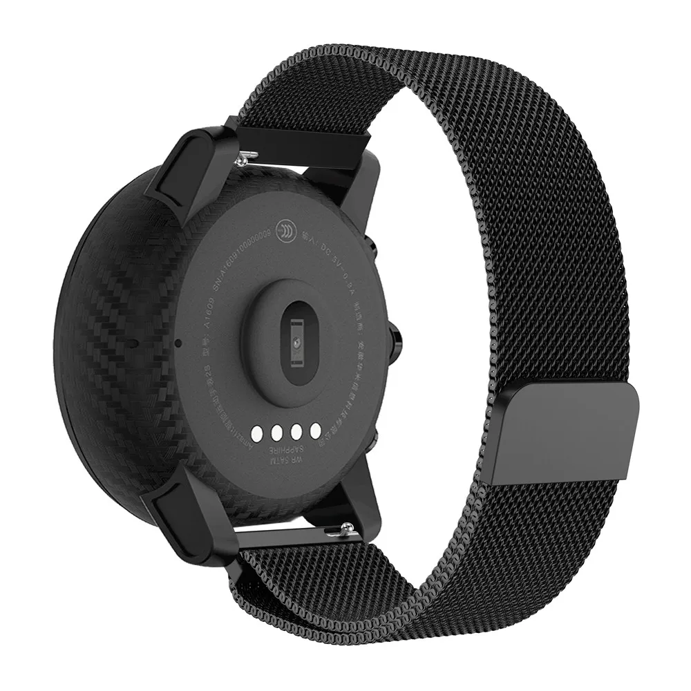 Миланский Браслет-петля, браслет из нержавеющей стали для HUAWEI WATCH GT GT2 GT 2, умный ремешок для часов 22 мм, ремешок для часов, браслет, браслет