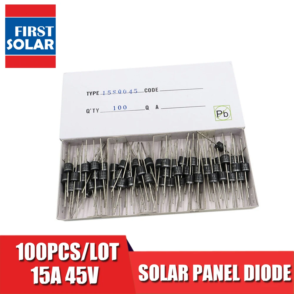 100 шт. x Diode 15A 45 в 15SQ045 диоды Шоттки Барьерный диодный выпрямитель для солнечных