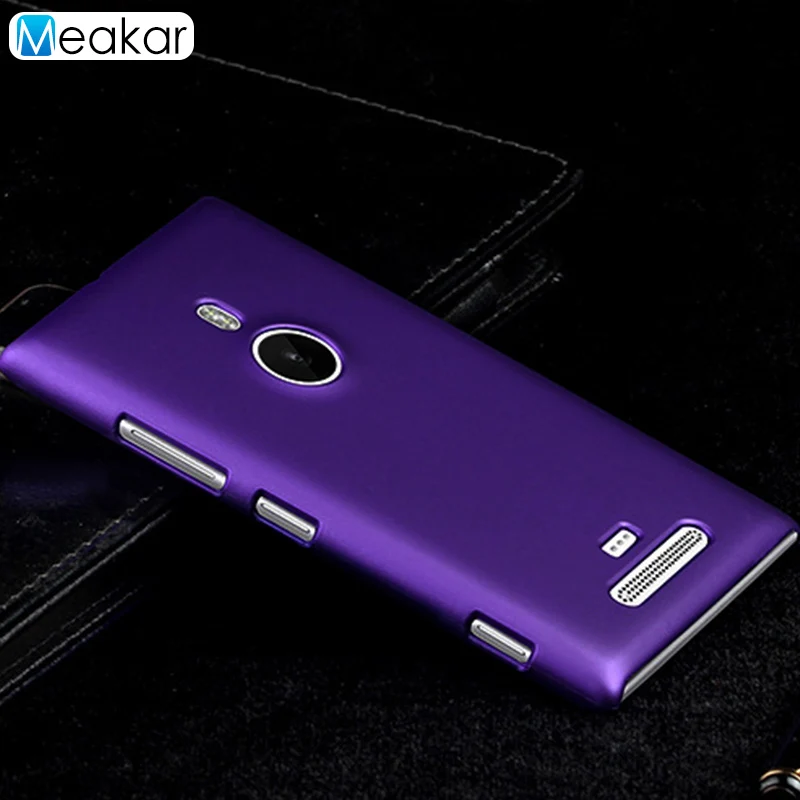 purple Матовый пластиковый чехол 925 для Nokia Lumia 925 чехол для Nokia Lumia чехол-лента на заднюю панель - Цвет: purple