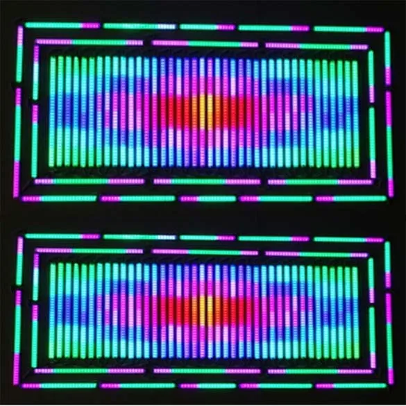 Новинка 50 шт. супер яркая RGB Светодиодная трубка 8 пикселей наружная Световая SMD5050