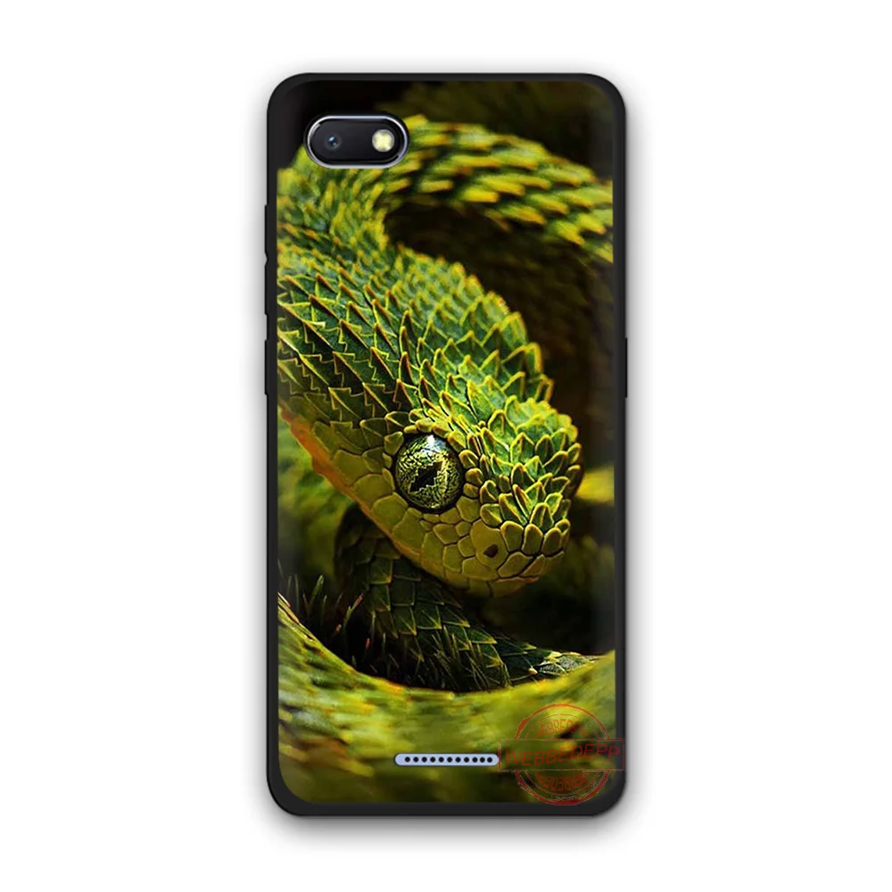 WEBBEDEPP змея TPU чехол для телефона чехол-накладка Redmi Note 6Pro 7Pro 4A 4X 5 5A 6A 8A 7 S2 note 8 |