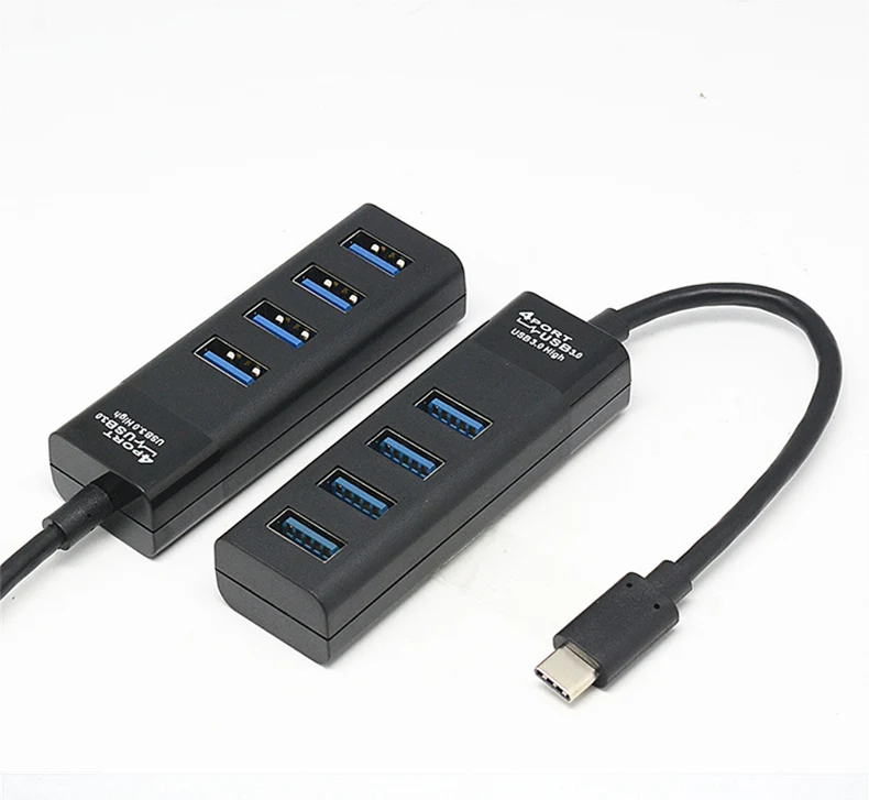 UTHAI J01 USB 3,0/type C адаптер интерфейса до 4 USB3.0 для Macbook Pro адаптер для huawei P20 аксессуары для компьютера жесткого диска