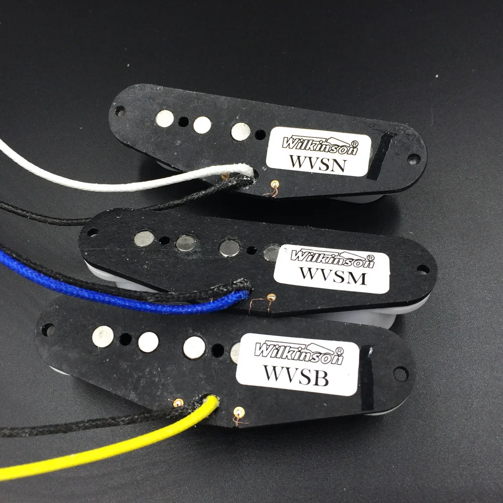 Wildson WVS 60-х Alnico5 SSS однокатушечные гитарные звукосниматели белая электрическая