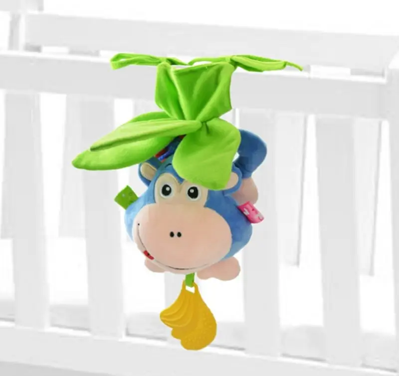 baby toy No 9 Детские плюшевые погремушки игрушки на кроватку коляска спиральный подвесной мобильный младенческая кровать животное Подарочная музыкальная игрушка для новорожденных детей 0-12 месяцев - Цвет: baby toy No 9