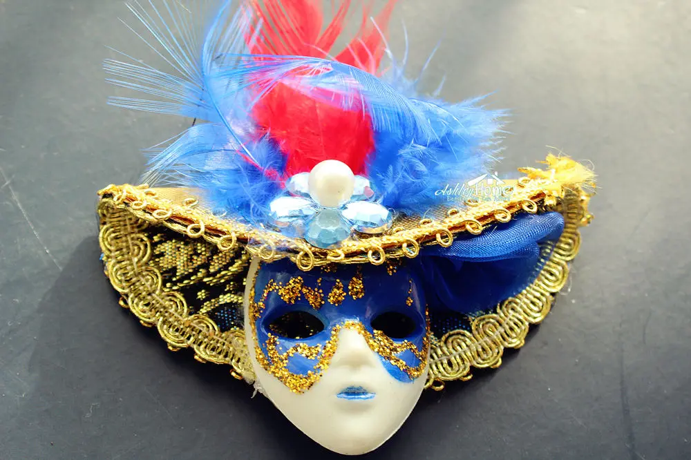 Итальянский ежегодный фестиваль Карнавал Венеции сувенирная 3D маска магнит на