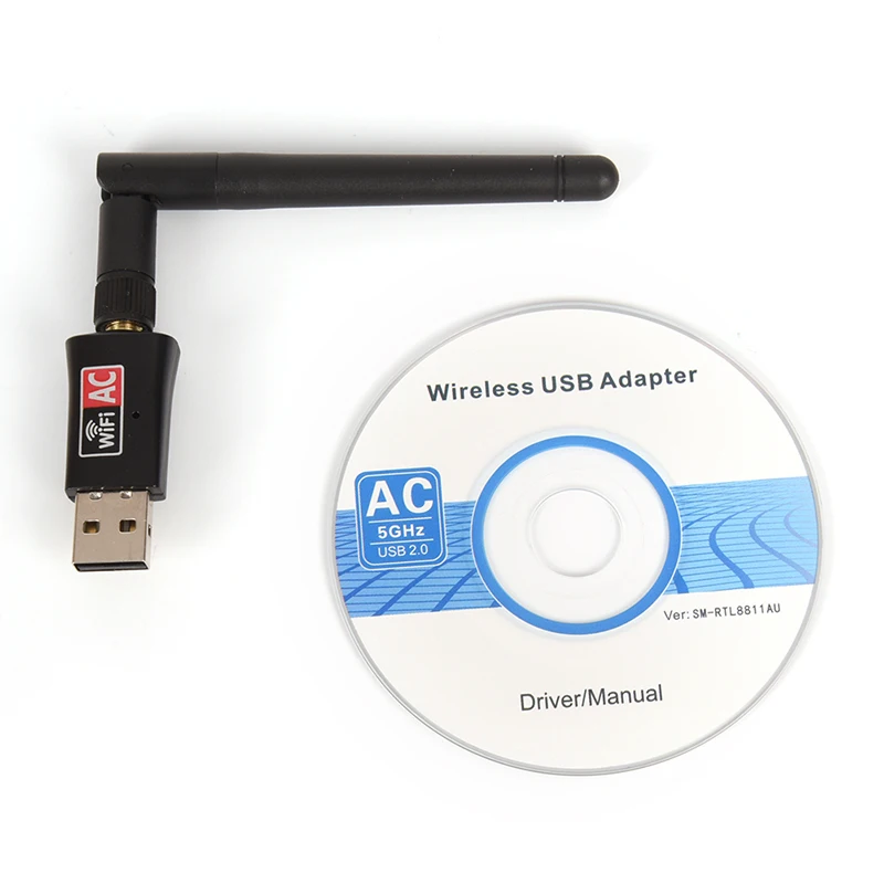 USB Wi Fi адаптер AC600 600 Мбит/с 2 4 ГГц 5 ГГц|Сетевые карты| |