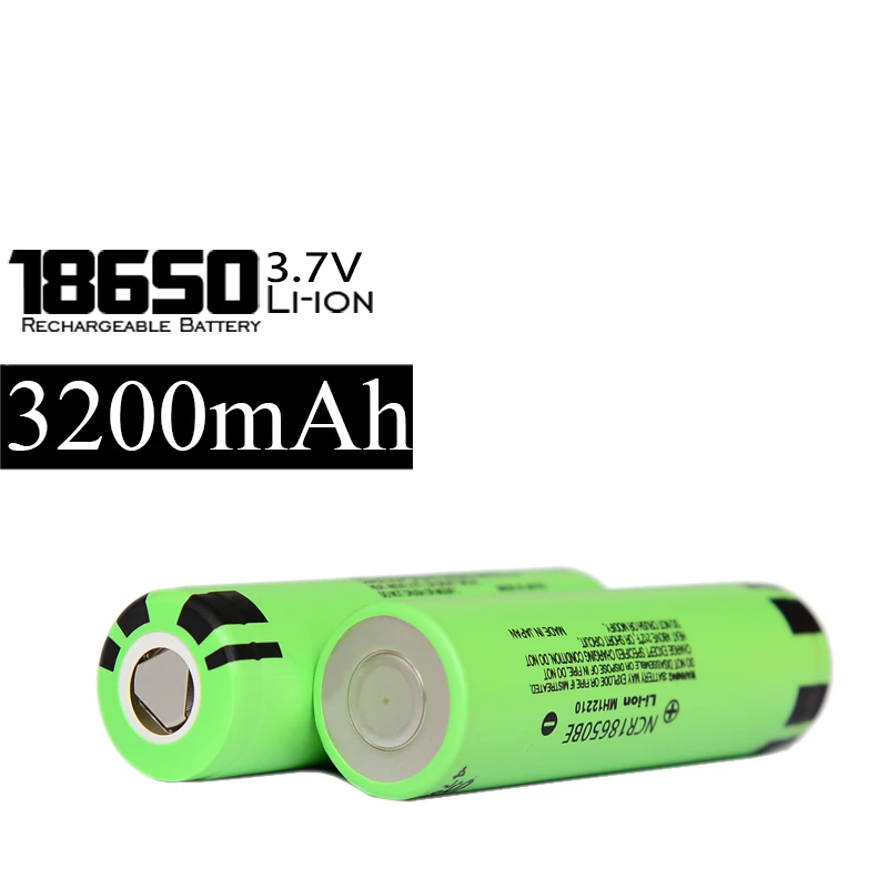 4 X батареи 18650 3 7 v Li Ion 3200mah аккумуляторная батарея для Panasonic NCR18650|3.7v li-ion|3.7v li-ion