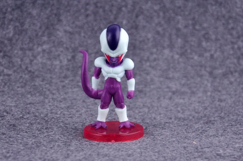 Фигурки героев аниме Freeza золотые и белые холодные ПВХ Коллекционная модель