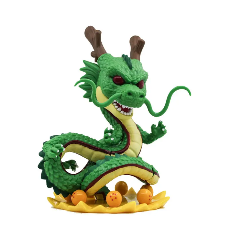 Funko pop 15 см Аниме Драконий жемчуг SHENRON & SHENLONG ПВХ Фигурки Коллекционная модель