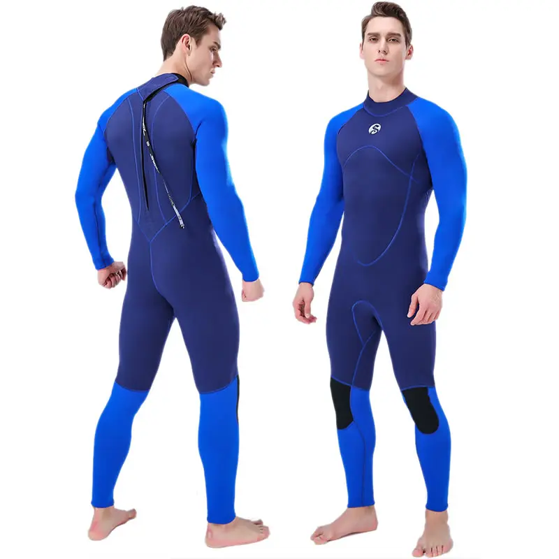 

SLINX 3mm Neoprene Wetsuits Men Full Body One-Piece Scuba Diving Surfing Snorkeling Spearfishing Swimsuit Sunscreen Keep Warm