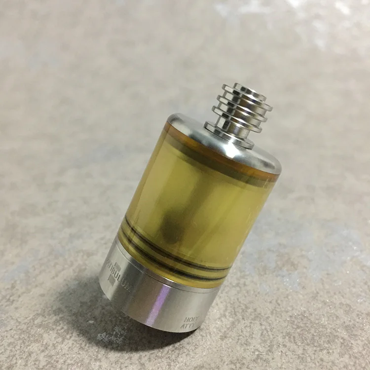 Patibulum стиль 22 мм MTL RTA Vape Танк Ultem PEI одна катушка DIY обслуживаемый испаритель диск