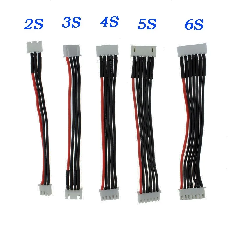 5 шт. JST XH 2 s 3 S 4S 5S 6 LiPo баланс кабель для зарядки Мощность провод Multicopter часть