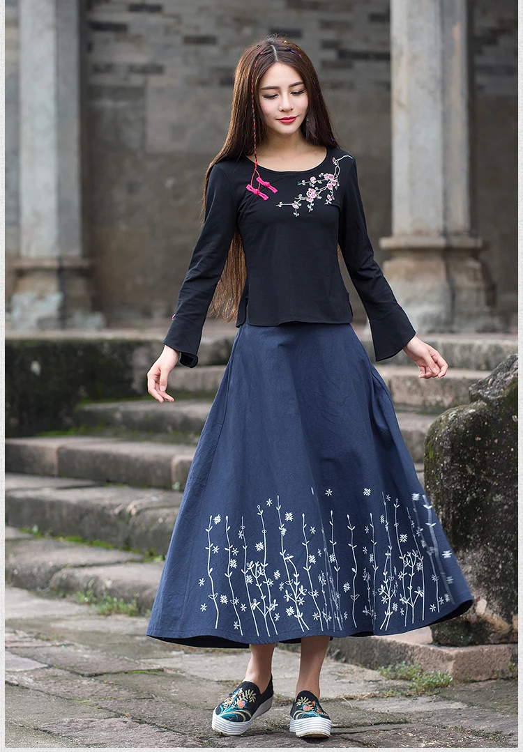 Почтовая доставка весенне летняя Новинка 2017 женская одежда в этническом стиле