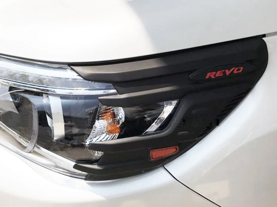 Для Toyota Hilux Revo аксессуары наборы кузова декоративная защита Матовый Черный чехол Тюнинг автомобиля JDM Авто литье
