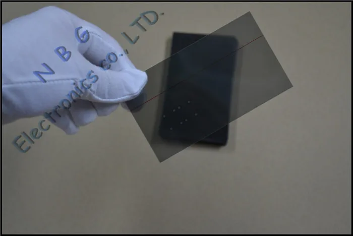 10 шт./лот поляризационная пленка для iPhone 8 4 4S 5 5S 5C 6 6S 7 Plus X ЖК фильтр