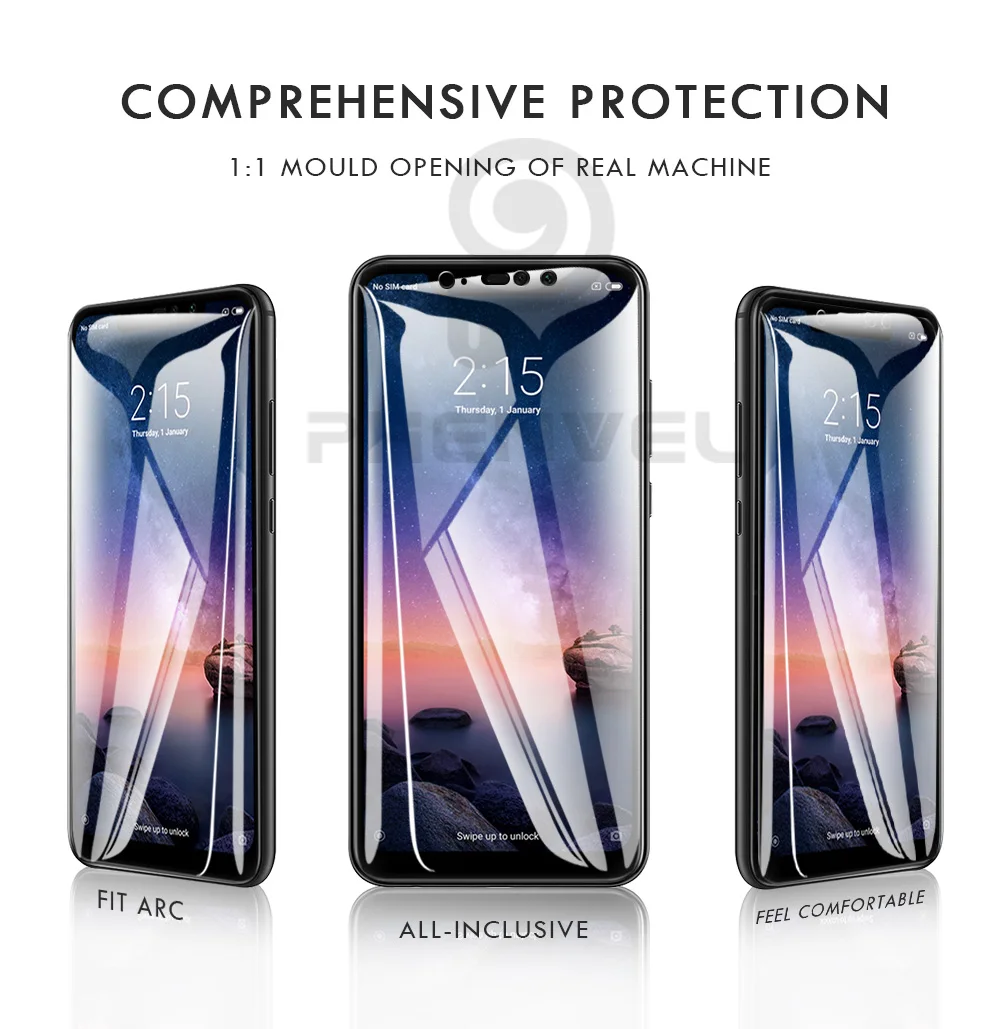 Олеофобное стекло для Xiaomi Redmi Note 5 6 5D Защита экрана для Redmi 5 plus Note 6 Pro Закаленное стекло пленка