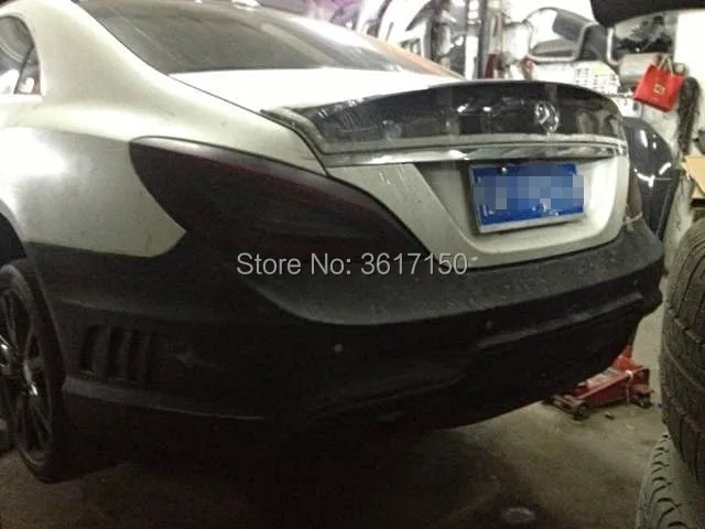 W218 спойлер для багажника из углеродного волокна подходит CLS350 CLS550 CLS63 AMG заднее
