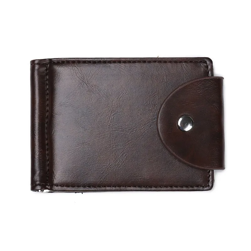 Модные коричневые и кофейного цвета Зажимы для денег высокого качества