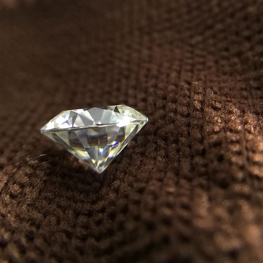 Круглые бриллиантовые огранки 4.0ct карат 10 мм цвет GH Moissanite Свободный Камень VVS1