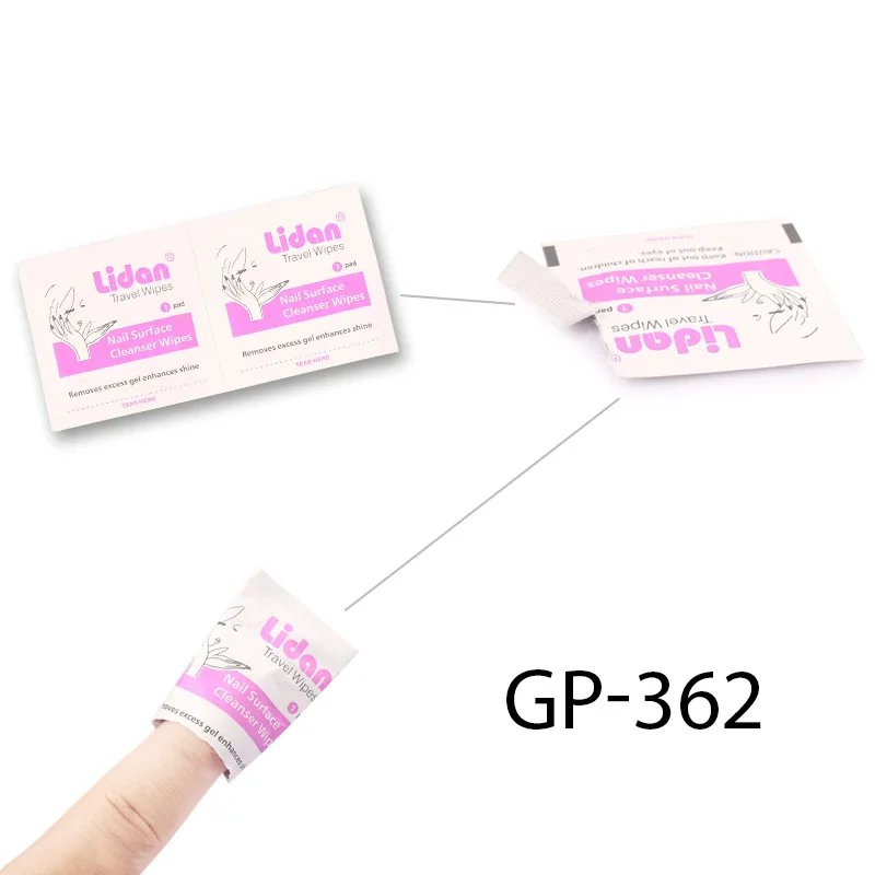 LIDAN Nail Polish Remove 100 Pcs Cotton Cleaner Gel Remover Envace Para Lavar Las Brochas Gauze Bandage Roll | Красота и здоровье