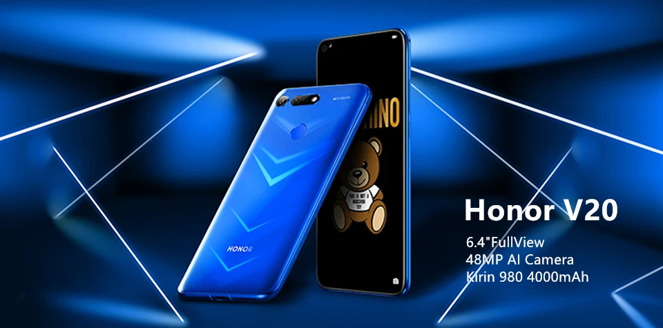 Глобальная версия Honor 8X JSN-L22 мобильного телефона 6,5 дюймов Экран 3750 мА/ч, Батарея Android 8,1 Octa Core 1,5 GHz двойной черный 20,0+ 2,0 Мп